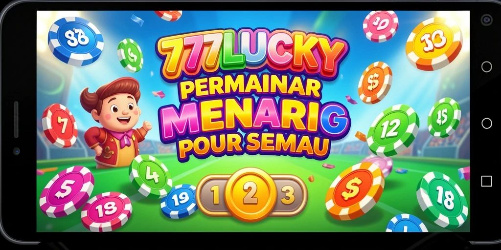 Gameplay seru dari 777LUCKY dengan suasana Bingo yang menghibur.