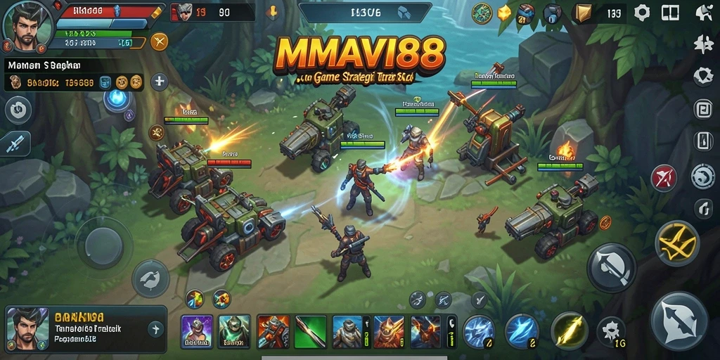 Tampilan gameplay seru dan strategi mendalam di AMAVI88.