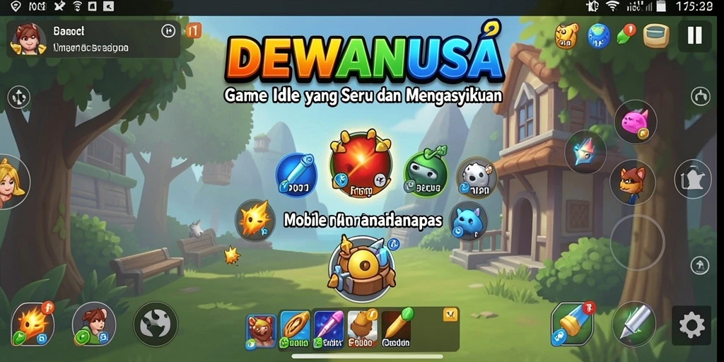 Tampilan gameplay DEWANUSA yang interaktif dan menyenangkan.