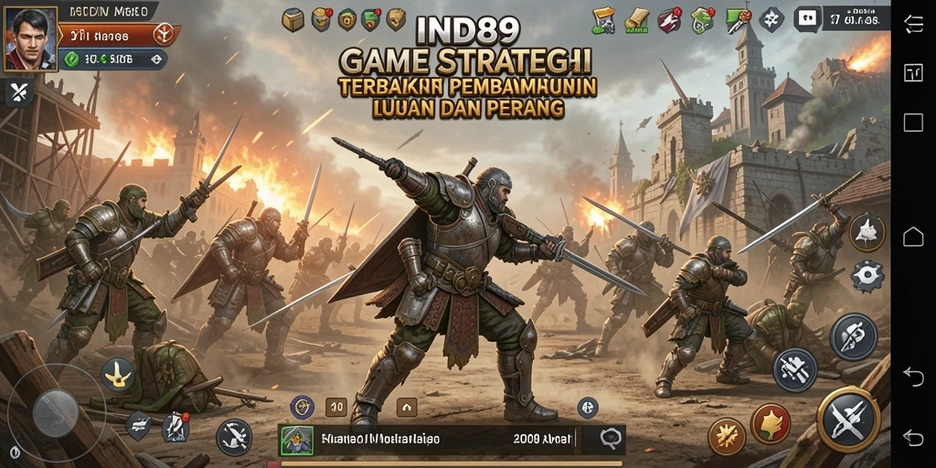 Tampilan gameplay IND89 yang seru dan mengasyikkan di dunia SLG.