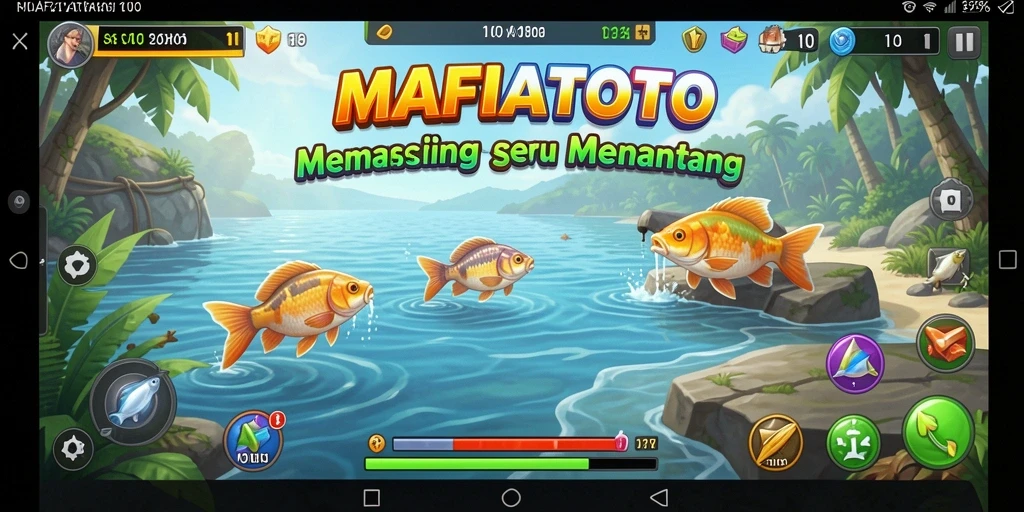 Tangkapan ikan besar dalam gameplay MAFIATOTO yang seru.