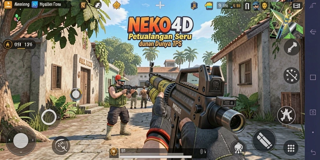Tampilan dinamis dari gameplay NEKO4D yang seru dan cepat.