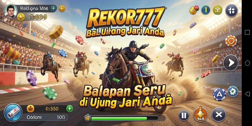 Gameplay balapan seru yang menampilkan mobil kencang di lintasan menantang.