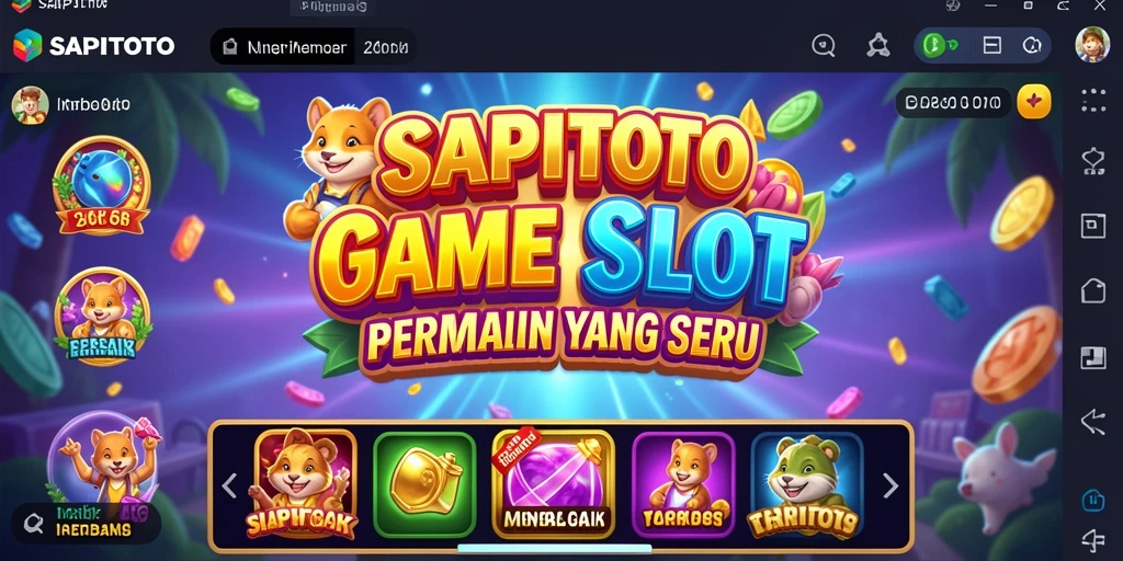 Tampilan menarik bermain di slot SAPITOTO dengan fitur yang menghibur.