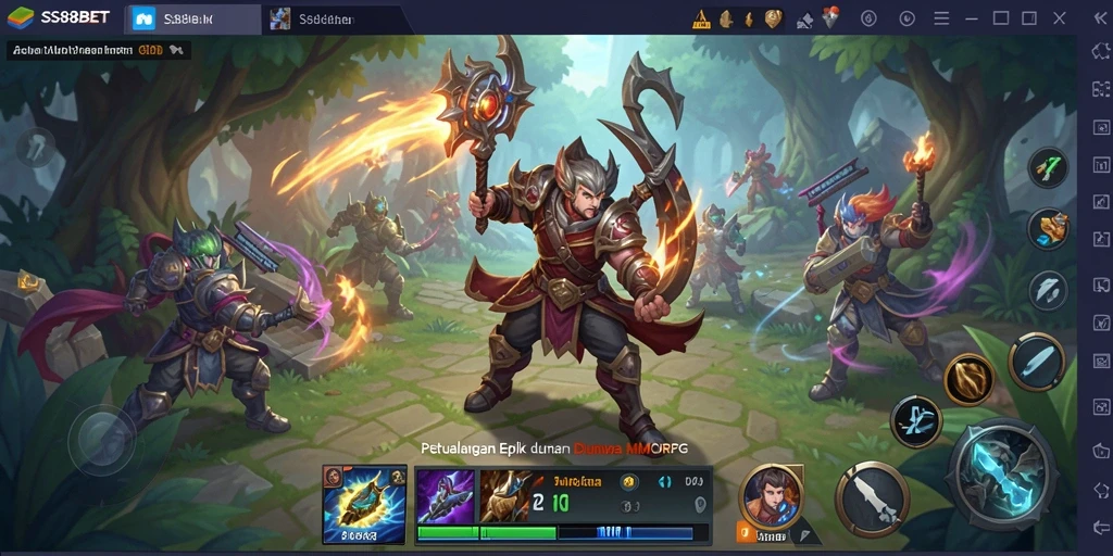 Gameplay seru dan penuh aksi dalam SS88BET.